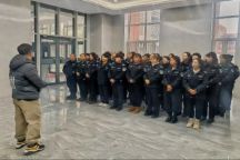 sunbet申搏官方网站开展安保人员消防安全应急培训