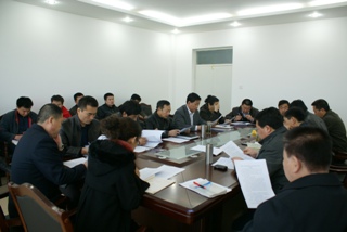 创业学院召开综合治理领导小组工作会议